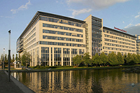 Düsseldorfer Handelszentrum  (Panorama-Aufnahme) 