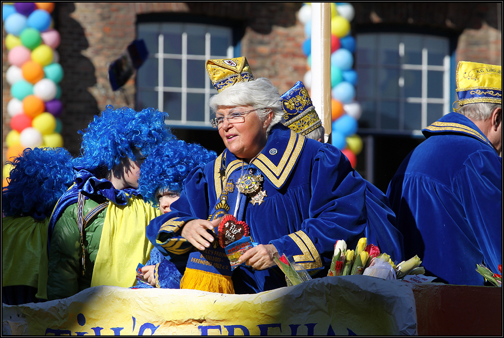 Rosenmontagszug 2011 in Düsseldorf