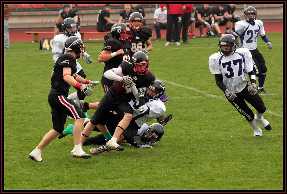 Düsseldorf  Panther Rookies vs. Langenfeld Longhorns