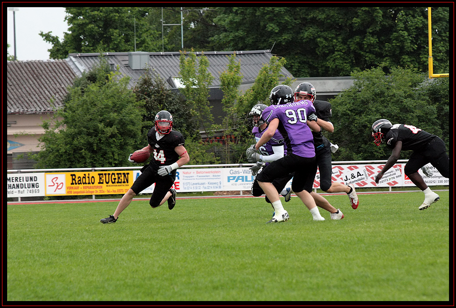 Düsseldorf Panther überrollen Longhorns 