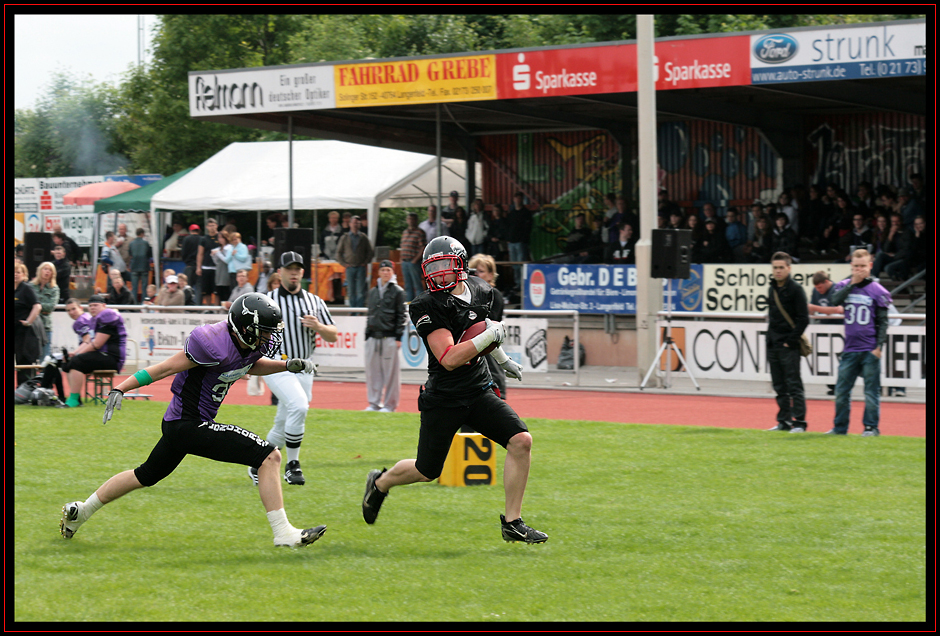 Düsseldorf Panther überrollen Longhorns 