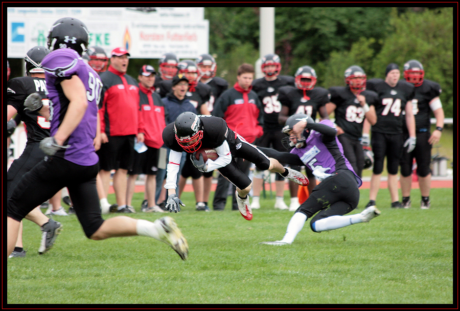 Düsseldorf Panther überrollen Longhorns 