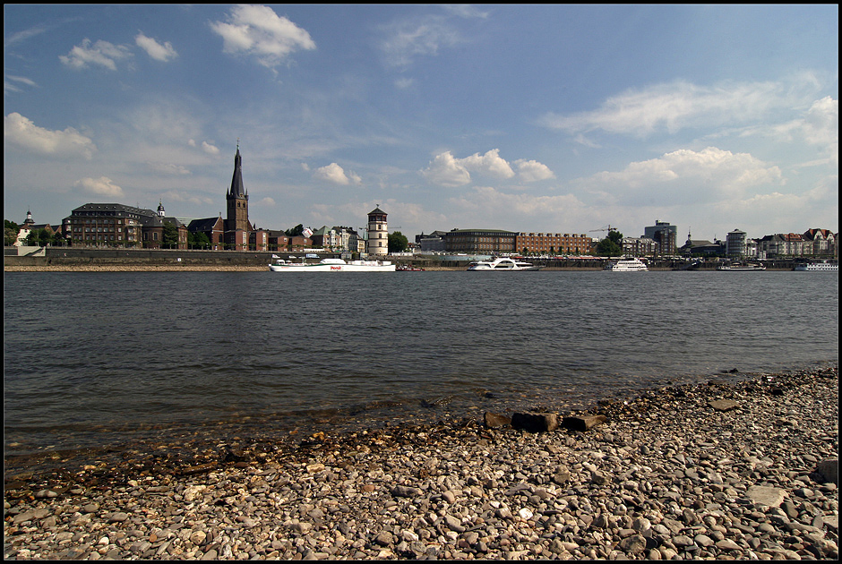 Düsseldorf - Blick von Oberkassel