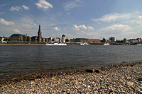 Düsseldorf - Blick von Oberkassel